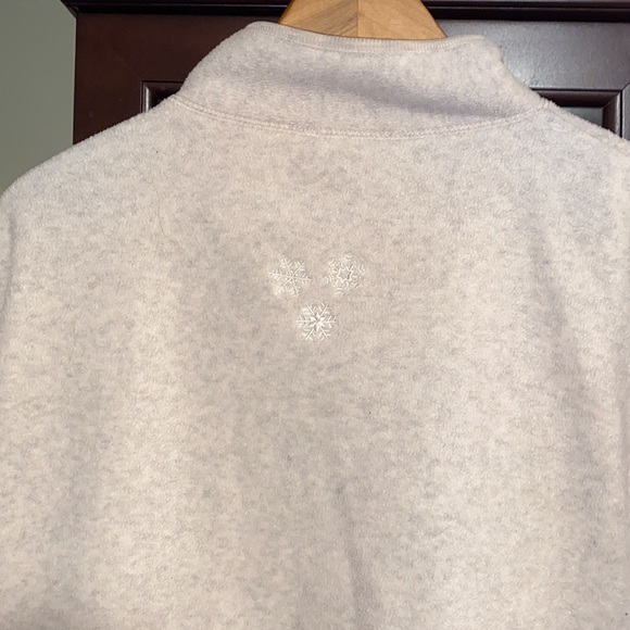 Vintage Northern Reflections Zip Snow Flake Fleecy - Picture 4 of 7